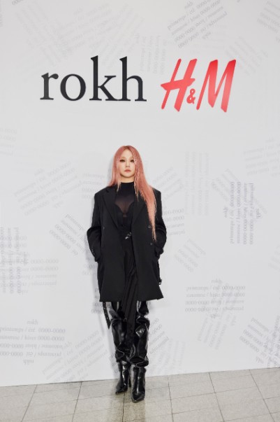CL（ラッパー・シンガー）「rokh H&M」コレクション 韓国グローバルイベント写真