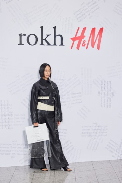アナ・キム（モデル・DJ）「rokh H&M」コレクション 韓国グローバルイベント写真